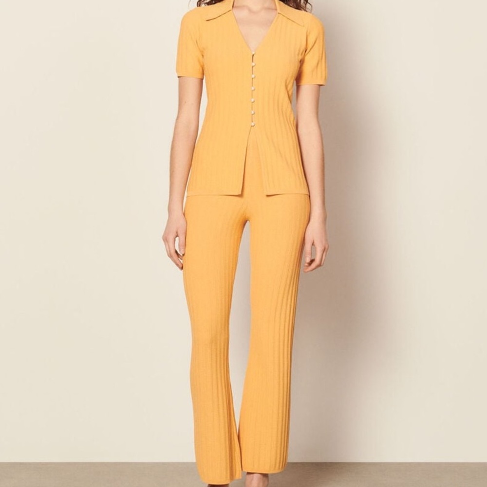 Sandro knit matching set